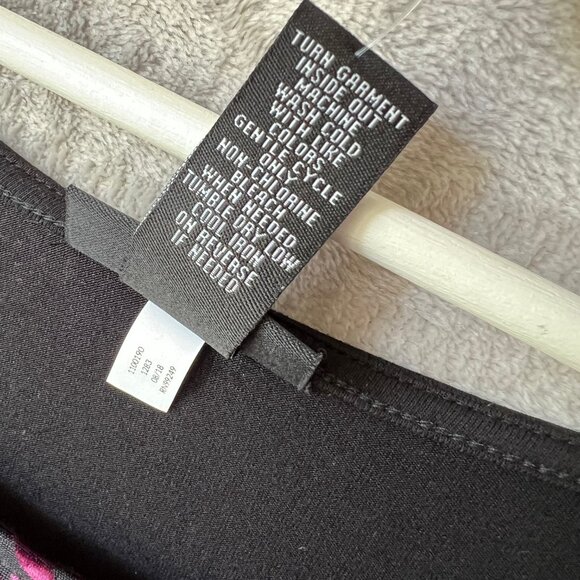 Any Wear By Catherines Velvet Burnout Flare Sleeve Cold Shldr 5X Whimsigoth NWT - Picture 5 of 11